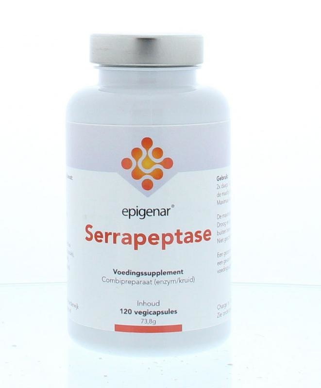 Epigenar Serrapeptase (120 vega caps) Top Merken Winkel